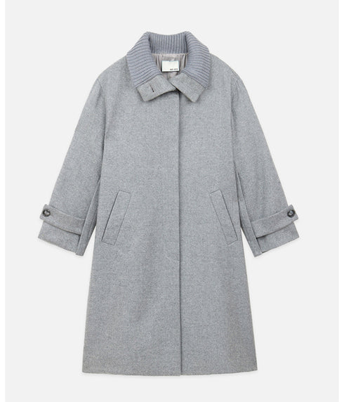 The Perry Coat - Light Grey